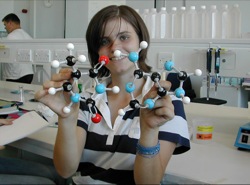 School student taking part in activities during one of the University's summer schools